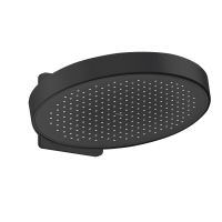 Oltens Regna 37009300 deszczownica 32x32 cm okrągła czarny mat