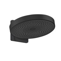 Oltens Vann 37007300 deszczownica 26x26 cm okrągła czarny mat