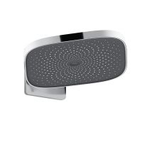 Oltens Vann 37008100 deszczownica 26x26 cm kwadratowa chrom