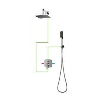 Omnires Hudson SYSHS24XCR zestaw prysznicowy