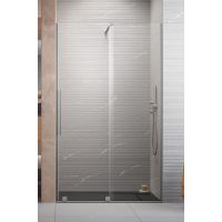 Radaway Furo Brushed Nickel DWJ 101076229101R drzwi prysznicowe 62.2 cm rozsuwane szczotkowany/szkło przezroczyste