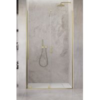 Radaway Furo Brushed Gold DWJ 101077229901R drzwi prysznicowe 72.2 cm rozsuwane złoty szczotkowany/szkło przezroczyste