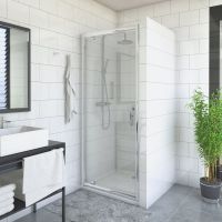 Roth Proxima 52511000000002 drzwi prysznicowe 110 cm uchylne chrom połysk/szkło przezroczyste