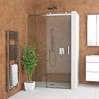 Roth Ambient 62014000000002 drzwi prysznicowe 140 cm rozsuwane chrom /szkło przezroczyste