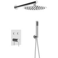 Sea-Horse Ove Chrome Stick BJV309SC2 zestaw prysznicowy podtynkowy z deszczownicą chrom