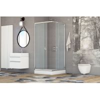 Sea-Horse Stylio BK501QT+ kabina prysznicowa kwadratowa 80x80 cm