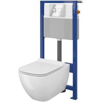 Cersanit Metropolitan K701267 zestaw wc stelaż + miska + deska