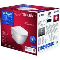 Duravit D-Neo 45870900A1 zestaw miska + deska wolnoopadająca