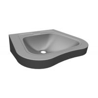 Koło Stal nierdzewna K18060000 umywalka 62x50.5 cm