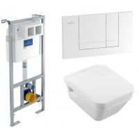 Zestaw Villeroy & Boch Architectura 5685HR01 + Villeroy & Boch ViConnect 92214200 + Villeroy & Boch ViConnect 92214368
