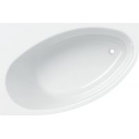 Geberit Selnova 554272011 wanna narożna 150x100 cm prawa biała