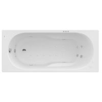 Roca Genova A24T360000 wanna z hydromasażem 160x70 cm prostokątna biała