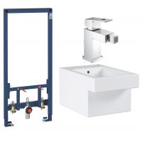 Zestaw Grohe Rapid SL 38553001 + Grohe Eurocube 23138000 + Grohe Cube Ceramic 3948600H
