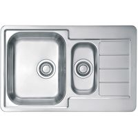 Alveus Line Start 1082559 zlewozmywak stalowy 79x50 cm