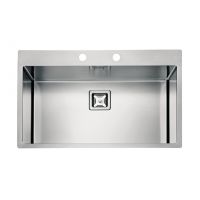 Alveus Stylux 1084292 zlewozmywak stalowy 79x51 cm