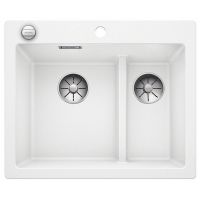 Blanco Pleon 6 Split 523700 zlewozmywak granitowy 61.5x51 cm