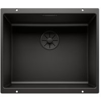 Blanco Subline 500-U 526340 zlewozmywak granitowy 53x46 cm czarny