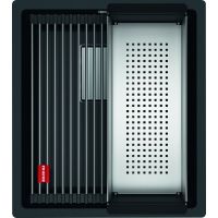 Franke Kanon 1250528628 zlewozmywak granitowy 42x37 cm czarny