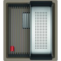 Franke Kanon 1250528629 zlewozmywak granitowy 42x37 cm brązowy