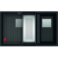 Franke Kanon 1250528636 zlewozmywak granitowy 76x46 cm szary/grafitowy/onyx