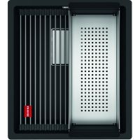 Franke Kanon 1250633001 zlewozmywak granitowy 42x37 cm czarny