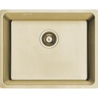 Laveo Aden SLAG10T zlewozmywak stalowy 54x44 cm złoty