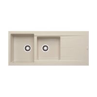 Pyramis Alazia 079812702 zlewozmywak granitowy 116x50 cm
