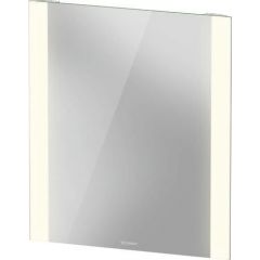 Duravit Light & Mirrors LM7865000000000 lustro 60x70 cm prostokątne z oświetleniem biały