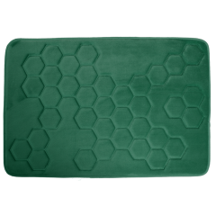 Hyggli Honey 70092 dywanik łazienkowy 90x60 cm prostokątny zielony