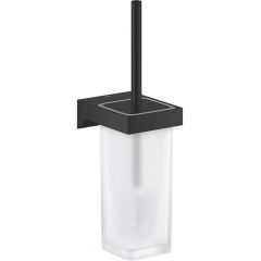 Grohe Selection Cube 408572430 szczotka toaletowa ścienna czarna