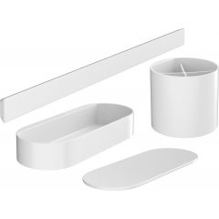 Hansgrohe WallStoris 27968700 zestaw akcesoriów biały