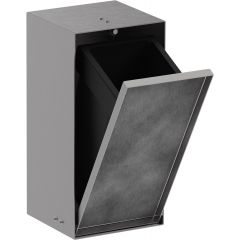 Hansgrohe XtraStoris Rock 56063800 kosz na śmieci 2.5 l stal