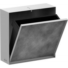 Hansgrohe XtraStoris Rock 56089700 kosz na śmieci 4 l biały