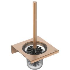 Ideal Standard Alu+ BD593BR szczotka toaletowa ścienna szklana-brązowa