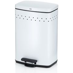 Kela Malaga 23970 kosz na śmieci 5 l biały