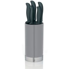 Kela Acida KE11288 zestaw noży xx cm szary