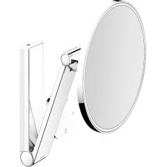 Keuco Cosmetic mirrors 17612030000 lusterko kosmetyczne 21.2x31.4 cm okrągłe z oświetleniem