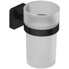 Kludi Vela S 25975N2 kubek na szczoteczki czarny