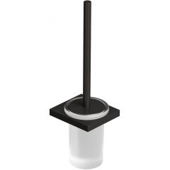 Kludi Vela C 31974N2 szczotka toaletowa z rączką ścienna czarna