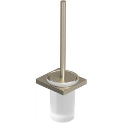 Kludi Vela C 31974N5 szczotka toaletowa z rączką ścienna nikiel