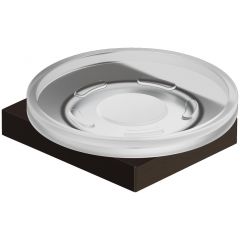 Kludi Vela C 31985N2 mydelniczka ścienna czarna-biała