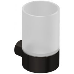 Kludi Vela R 58975N2 kubek na szczoteczki czarny