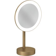 Kludi Vela R 58995N1F lusterko kosmetyczne 20.2x35.5 cm okrągłe z oświetleniem