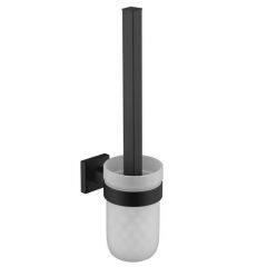 Kronenbach Quara 2.0 Black 292101101904 szczotka toaletowa ścienna czarna