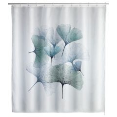 Wenko Gingko 24344100 zasłona prysznicowa 200x180 cm biała-wieokolorowy