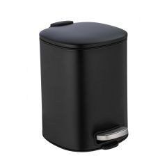 Wenko Alassio 24781100 kosz na śmieci 5 l czarny