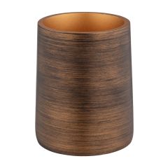 Wenko Palena 25351100 kubek na szczoteczki brązowy