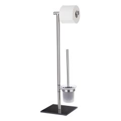 Wenko Lima 20391100 stojak na papier toaletowy ze szczotką wc
