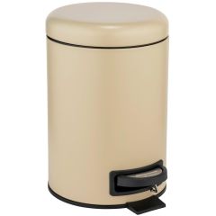 Wenko Leman 26027100 kosz na śmieci 3 l beżowy