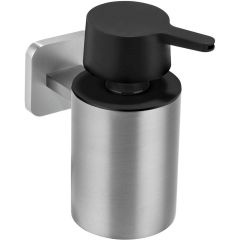 Wenko Turbo-Loc Porto Matt 26385100 dozownik do mydła 400 ml stal